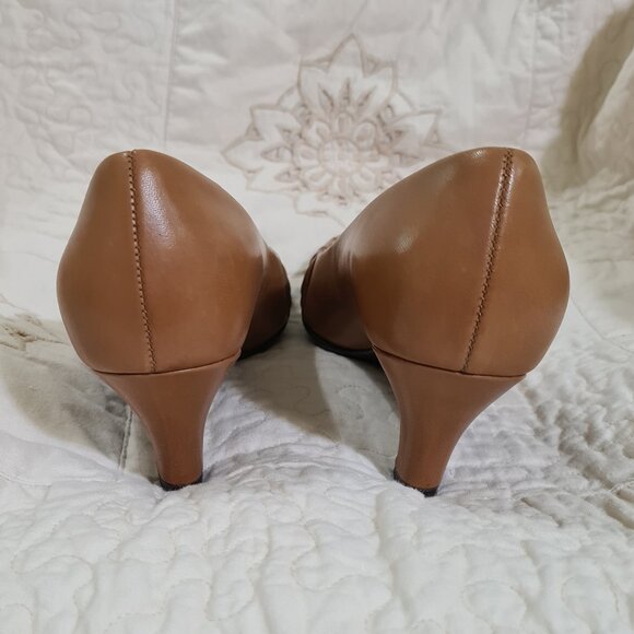 Naturalizer Allie, Camelot Leather Heeled Pumps - Picture 5 of 7
